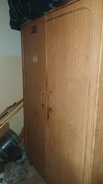 full size two door wardrobe/Almirah