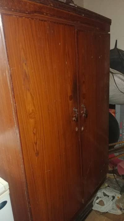 full size two door wardrobe/almirah