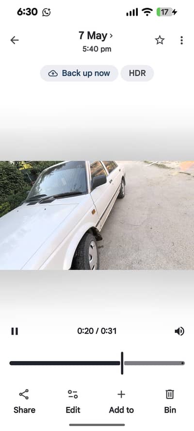 Nissan Sunny 1987