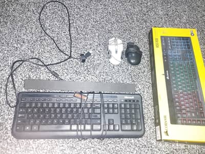 2 keyboards, 2mouse and 1 dell speakers all in deal
