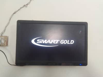 Smart Gold 22" LED LCD TV | Excellent Condition |