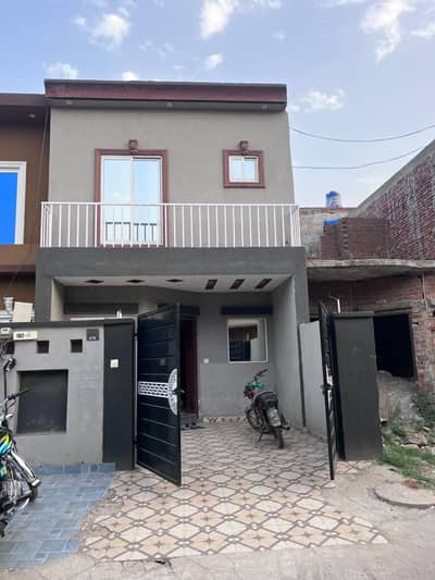 3.5 Brand New Facing Park House For Sell Eden Abad Paine Avenue Road Lahore