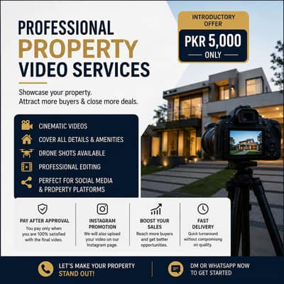 Professional Property Video Shoot | REAL ESTATE MARKETING.