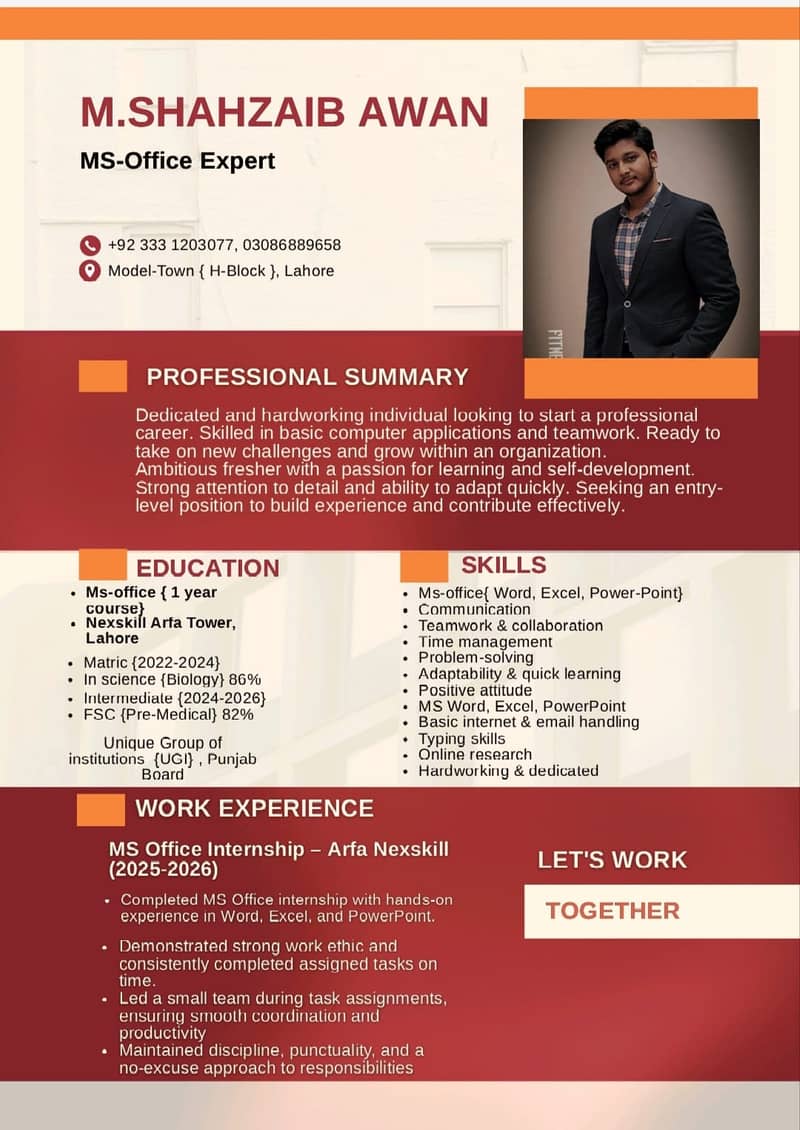 MS Office Expert & Data Entry Operator Available 0