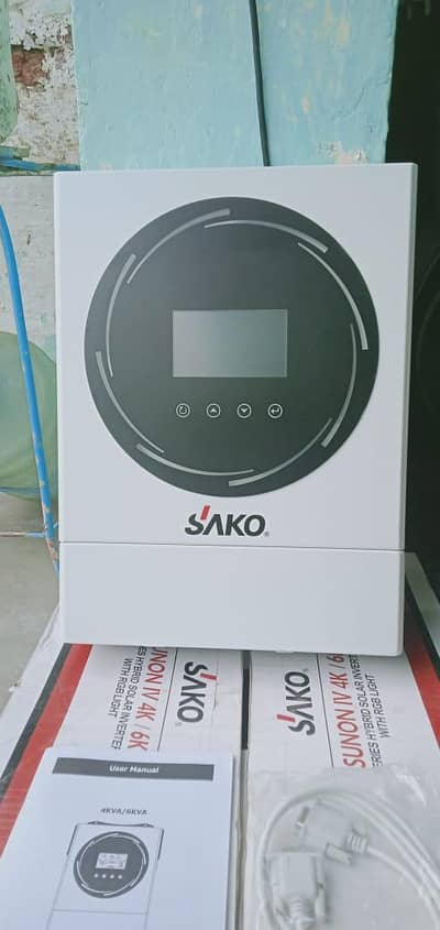 sako 6kw sunpolo hybrid solar inverter on off grid dual output BMS