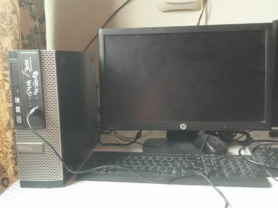 LCD and Computer PC Decktop