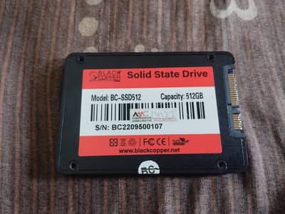 Black Copper 512gb ssd