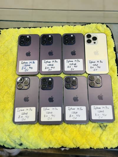 Iphone 14pro 128gb non pta Sim lock  lla Model Battery Healths 90plus