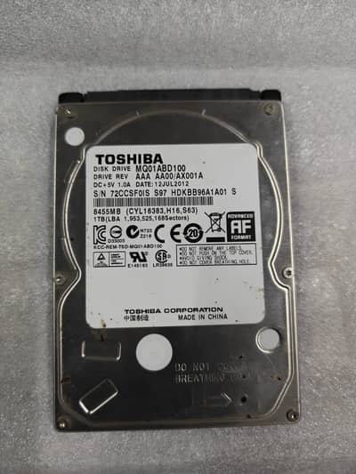 Toshiba Hard Disk