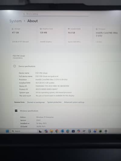 Lenovo E16 ThinkPad inter(R) Core(TM) Ultra 5 125U(1.30 GHz) 16GB