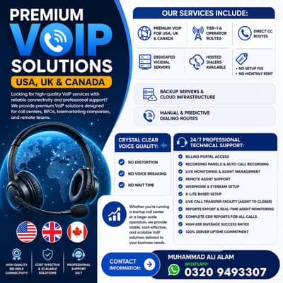 Vici Dialer & VoIP Services | Worldwide Connectivity for Call Centers