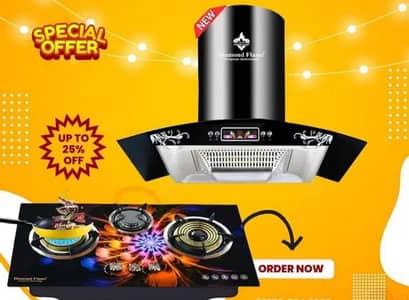 IMPOTAD ELECTRIC KITCHEN AIR HOOD GAZAS BALOR /GAS STOVE/ 03044767637