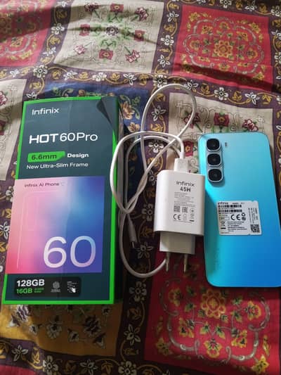 Infinix Hot 60 pro 8/128 storage