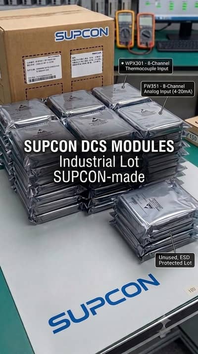 SUPCON DCS Input Modules Lot (150 Pieces Available)