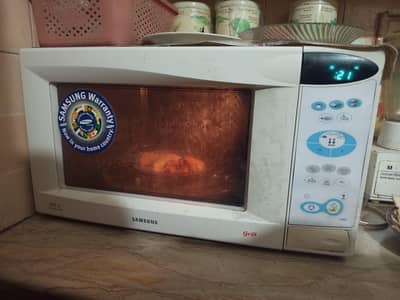 full size Samsung microwave oven