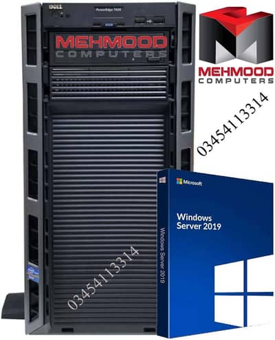 Dell Power Edge T420 Tower Server Intel Xeon E5-2430 Dual 32Gb Ram