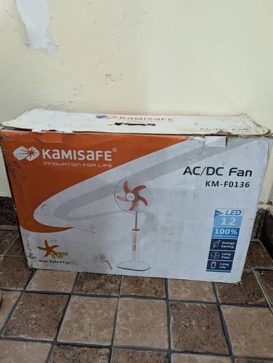 rechargeable fan with led light and phone charger