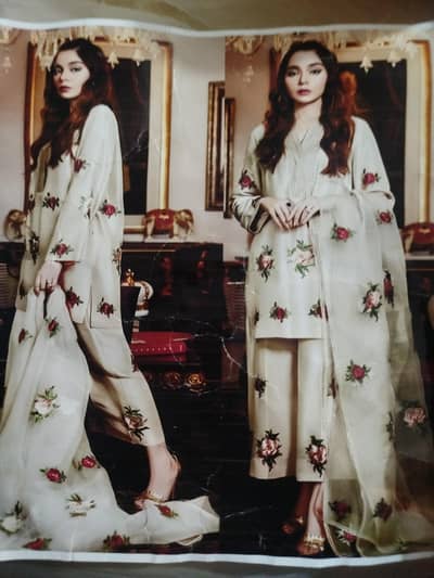 Silk suit