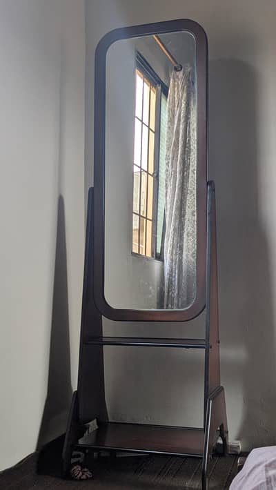 Full Length Wooden Standing Mirror | Dressing Mirror