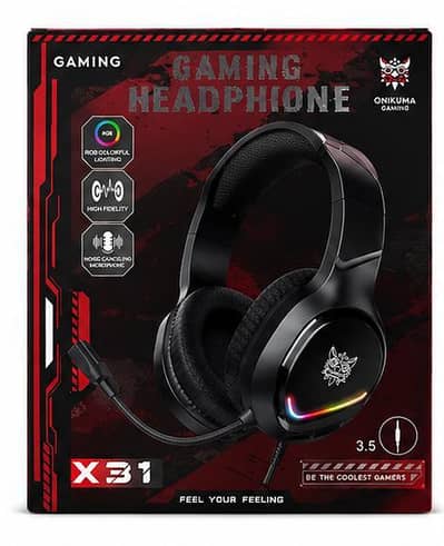 Onikuma X31 Wired Gaming Headset: