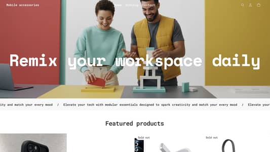 Automated E-commerce Storefront Website for Retail Brands