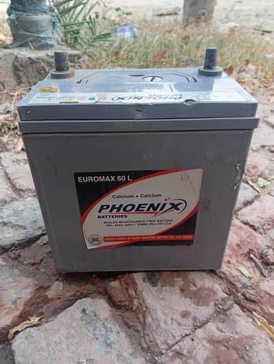 phoenix car dry battery with 2 month warranty