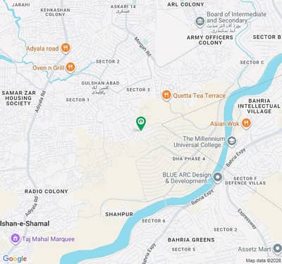 5 Marla Residential Plot with 5 Marla Extra Land for Sale DHA Phase 4, Sector D