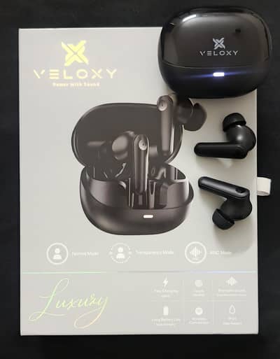 Veloxy Premium Earbuds ( Just Box Open)