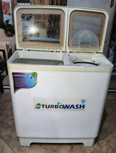 Kenwood 10kg Twin-Tub Semi-Automatic [KWM-1015SA] - Only 2 Days Used
