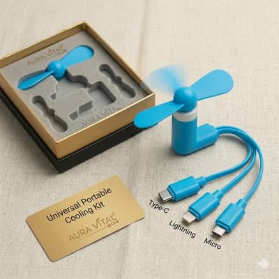 Mini Portable OTG/Smartphone/Tablet/Mobile Fan. Mini Fan Android / Con