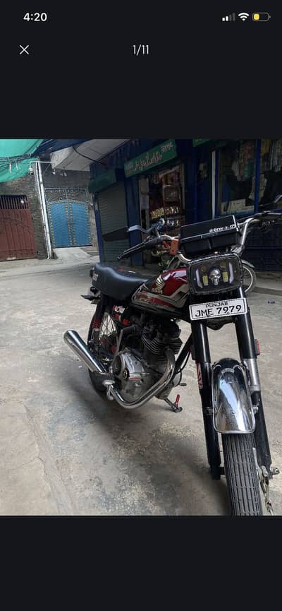honda 125 modified