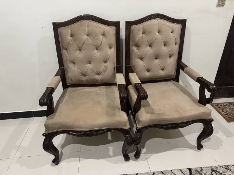 Solid wood coffee chairs 0