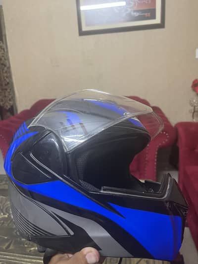 Helmet Zain Blue flip up