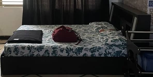 King Size Bed with Headboard - Mint Condition