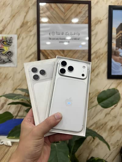 iPhone 17 Pro 256GB | Non PTA JV  | E+E sim | white | include Cable