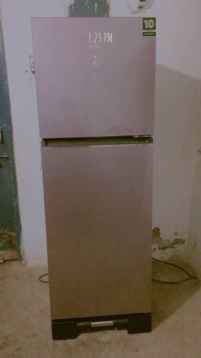 haier fridge dubel door for sale