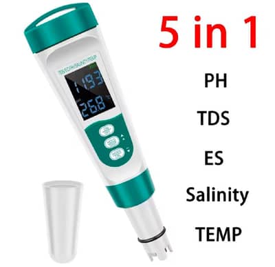 ‎5 In 1 Digital Water Quality Tester