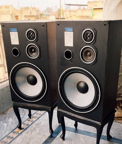 ONKYO S55 JAPAN 15" INCH 3 WAY WOOFER SPEAKERS (Yamaha JBL DENON)