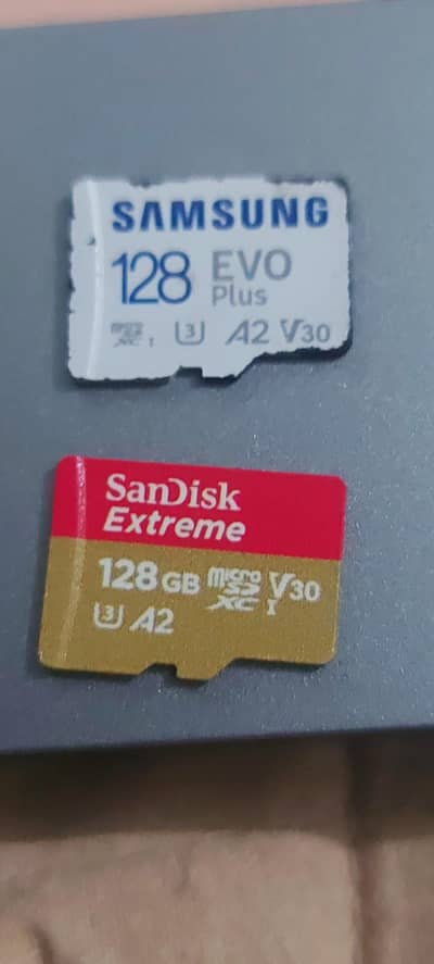 128gb orginal memory card samsung & sandisk