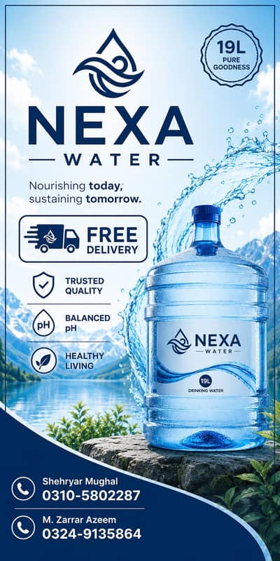 19 litre water bottle delivery with home