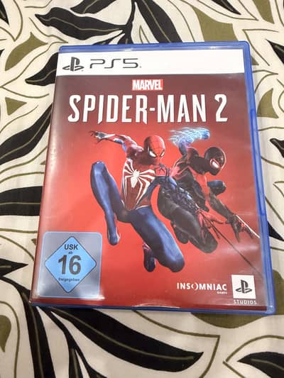 Spiderman 2 playstation game disc