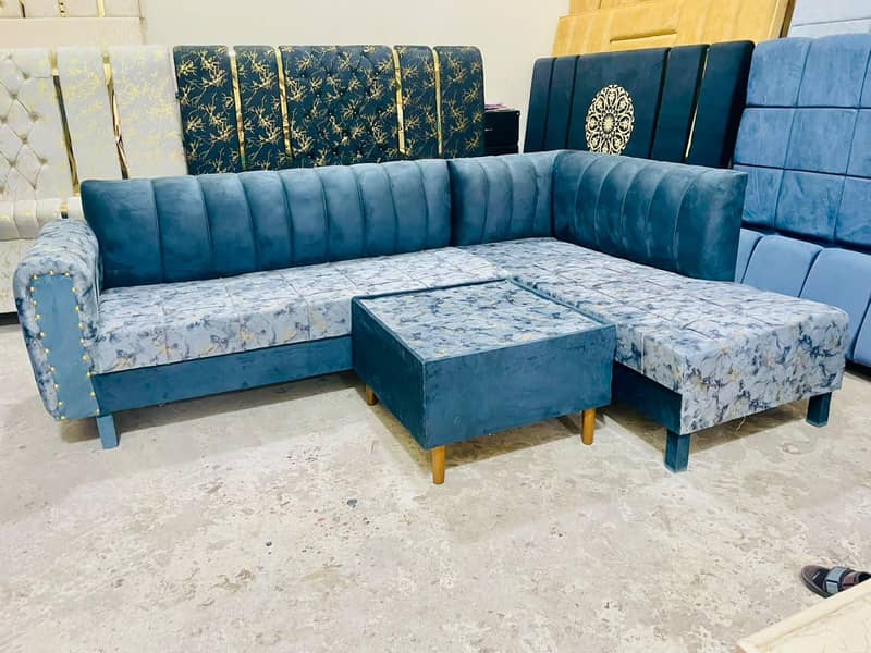 L shape sofa 1