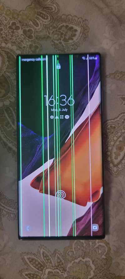 Samsung Mobile Note 20 Ultra Official PTA 256 GB