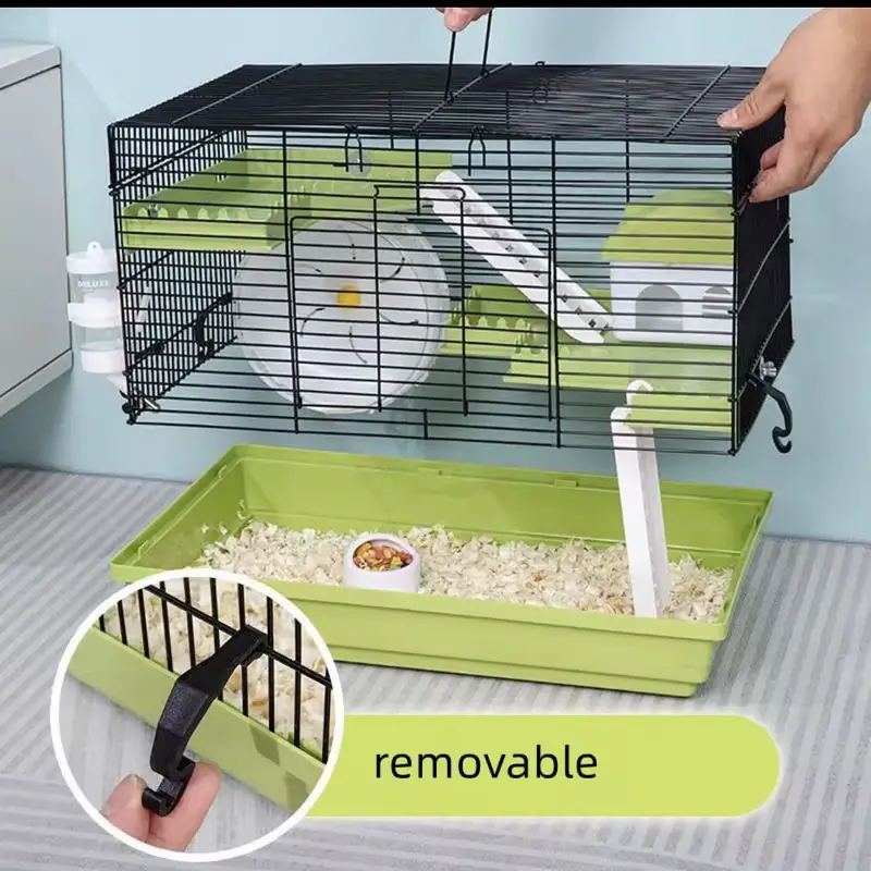 hamster cage and accessories — photo 2