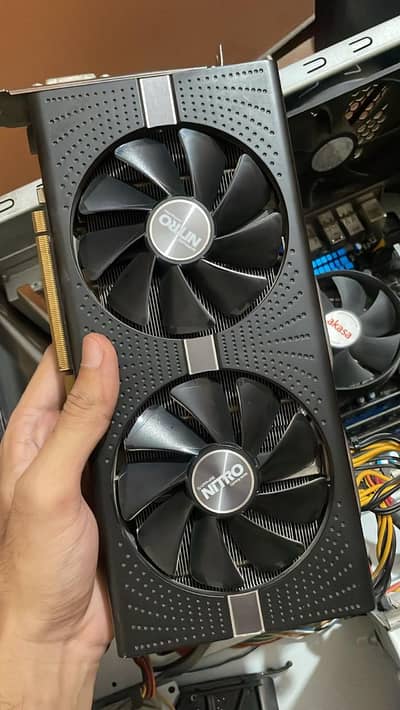 RX 580 8GB SAPPHIRE NITRO FOR SALE