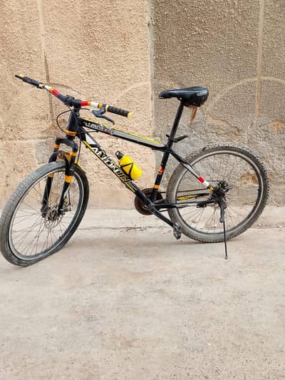 yellow bicycle