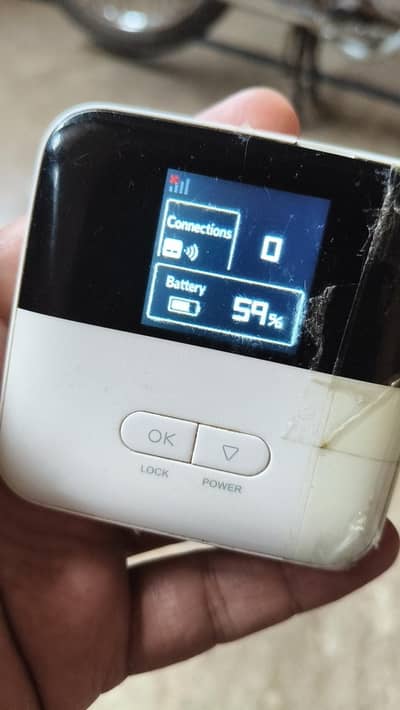 4G wifi Pocket device Pta registered for sale 4000