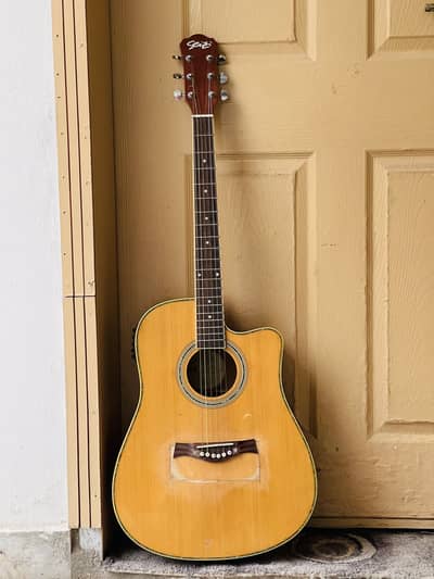 Semi acoustic guitar