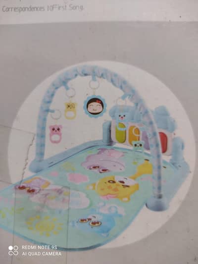 baby play gym and mat