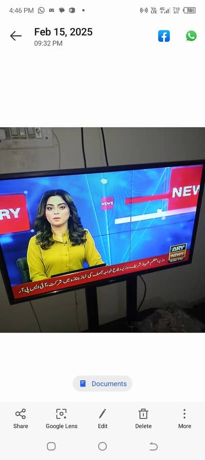 Haier LED TV 32,"  simple tv 10/9